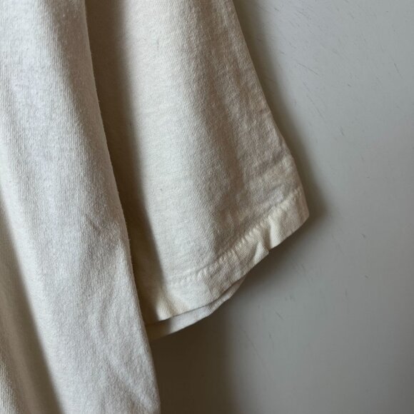 Vintage 90s Going for the Big Bucks T Shirt Cream Large L USA Single Stitch - Picture 7 of 16